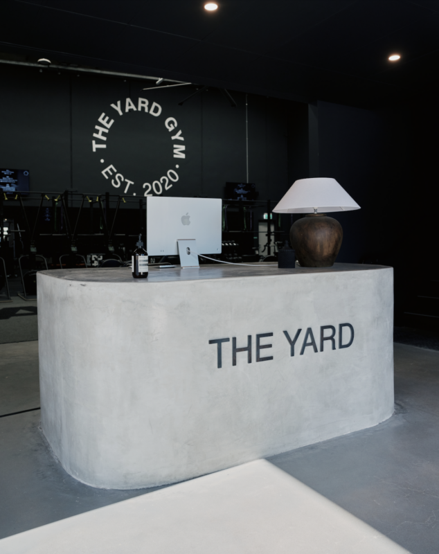 the yard gym front desk, the yard gym terrigal